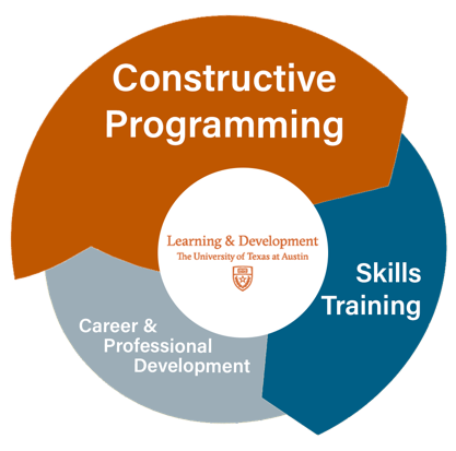 cycle of constructive programming, skills training, career & professional development