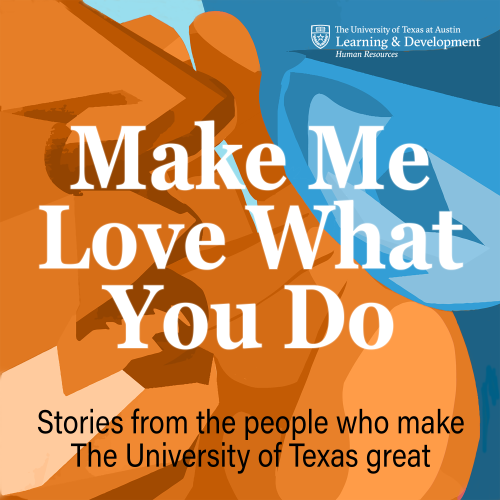 Make Me Love What You Do podcast logo