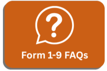 orange button that reads "I-9 FAQs"