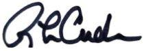 signature of Roger Cude