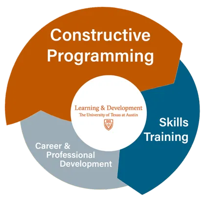 cycle of constructive programming, skills training, career & professional development