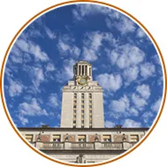 picture of UT Tower with buttermilk clouds