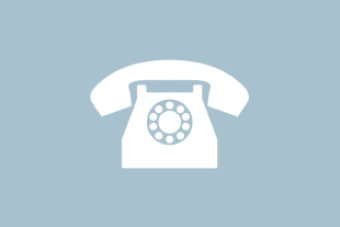 icon for contact section of webpage