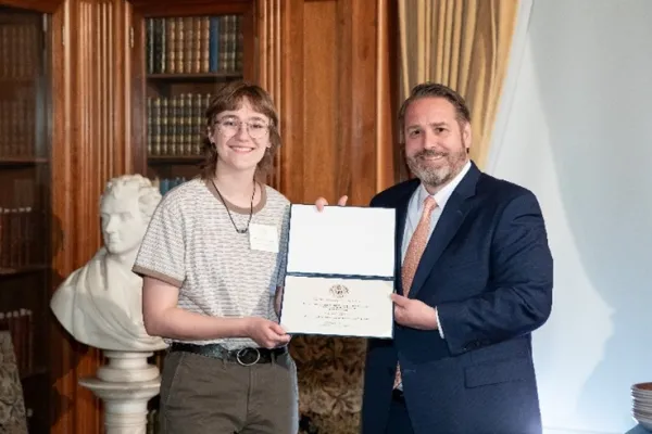 Picture of Danielle Zaleski, the 2024-25 Student Employee of the Year